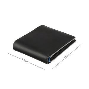 Visconti Pablo Gents Black/Cobalt Fold Out Leather Wallet