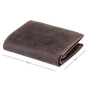 Visconti Spear Gents Oil Brown Fold Out Leather Wallet