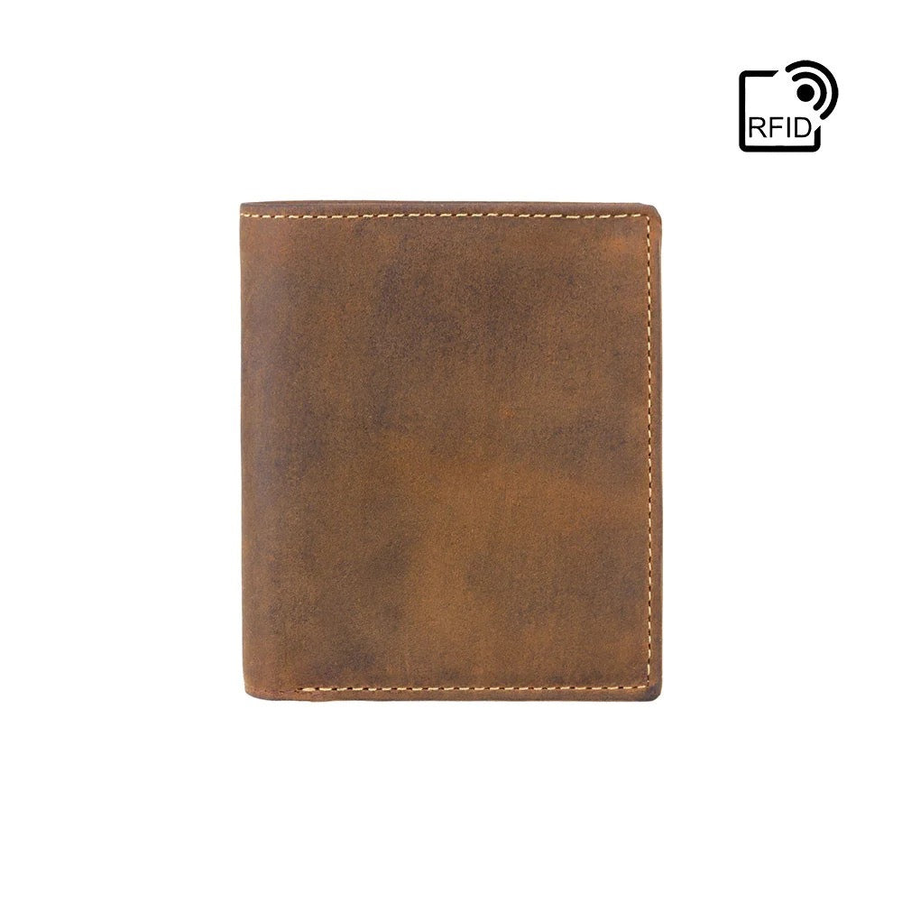 Visconti Spear Gents Oil Tan Fold Out Leather Wallet