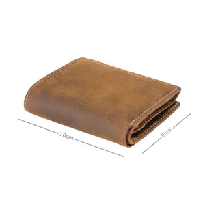 Visconti Spear Gents Oil Tan Fold Out Leather Wallet