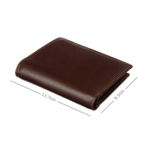 Visconti Milan Gents Brown Fold Out Leather Wallet