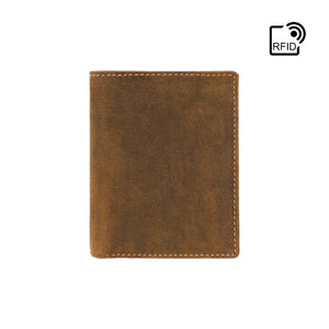 Visconti Arrow Gents Oil Tan Slim Leather Card Wallet