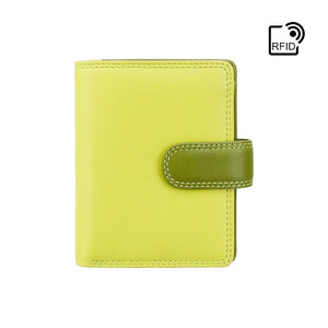 Visconti Bali Ladies Two Tone Lime Leather Purse