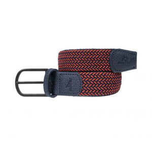 BillyBelt red and blue elastic Woven Stretch Belt The Kyoto
