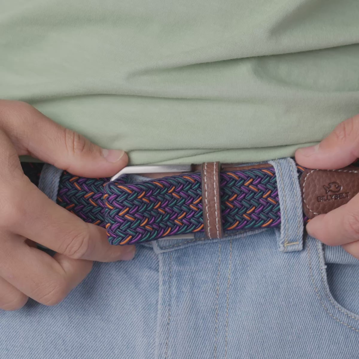 BillyBelt - Woven Stretch Belt - The Varsovie