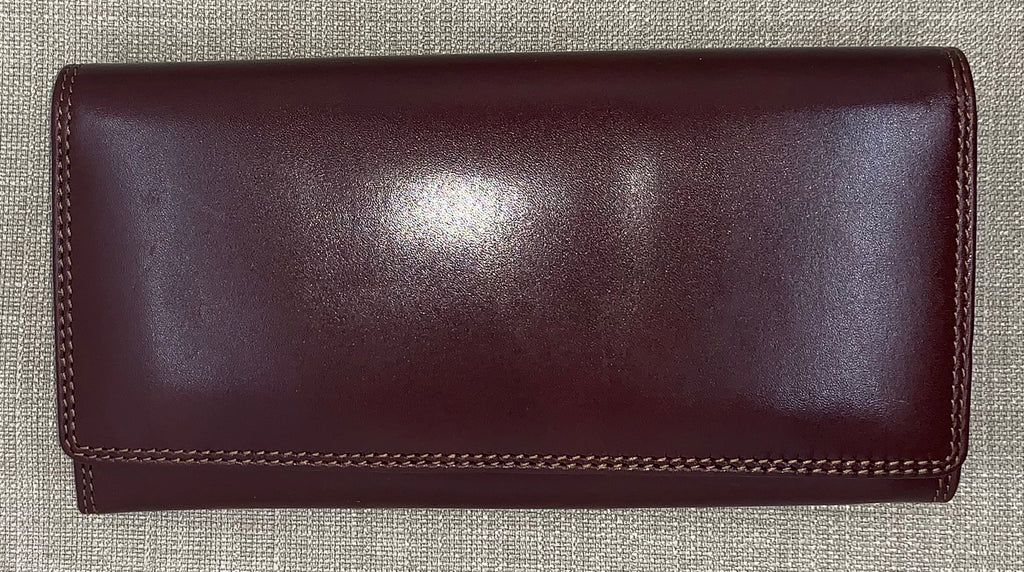 Visconti Florence Ladies Brown Leather Purse