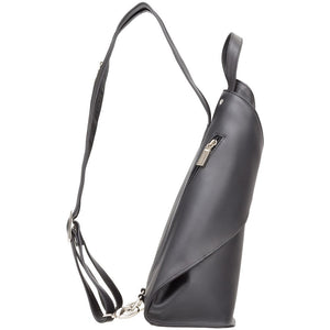 Visconti Brooke Ladies Black Leather Backpack