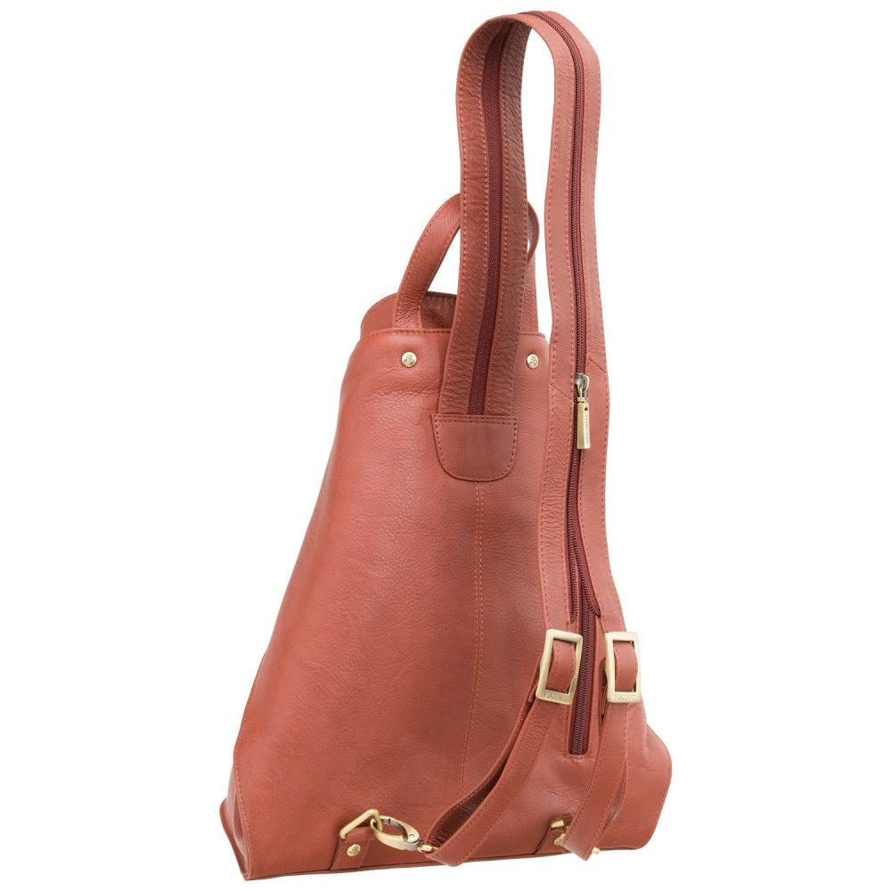 Visconti Brooke Ladies Brown Leather Backpack
