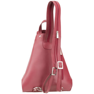 Visconti Brooke Ladies Red Leather Backpack
