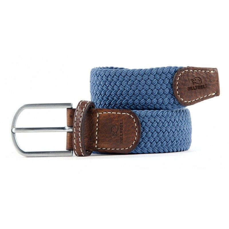 Premium Air Force Blue Woven Elastic Stretch BillyBelt Belt