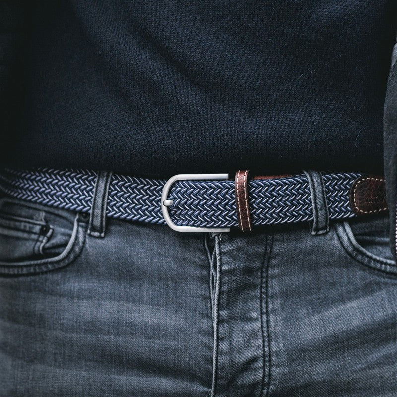 BillyBelt Premium Woven Elastic Stretch Belt The Bogota