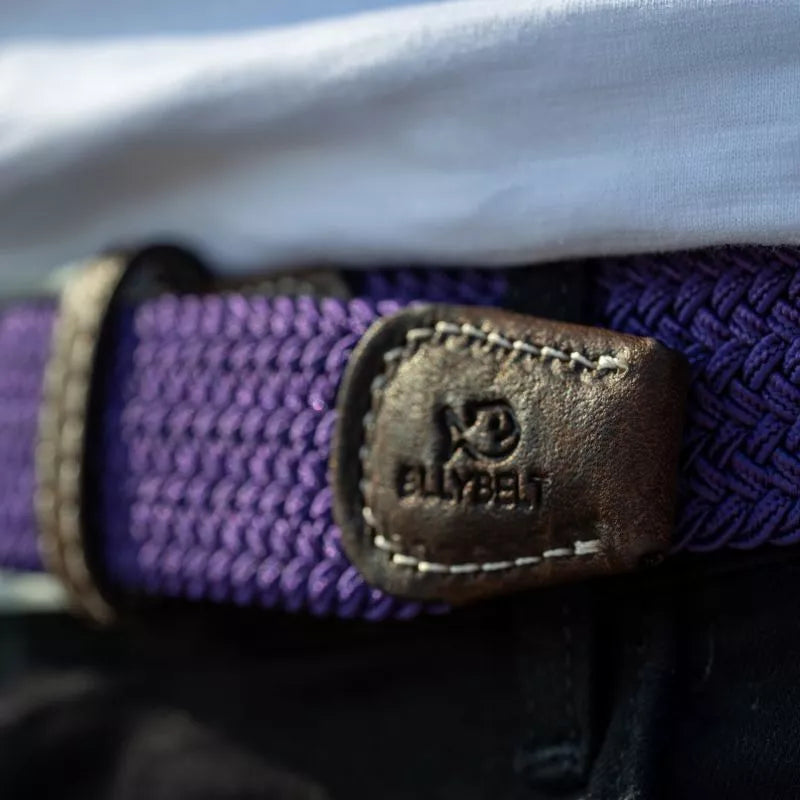BillyBelt astral purple woven stretch belt