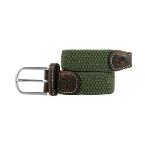 Green Army Billybelt woven stretch belt