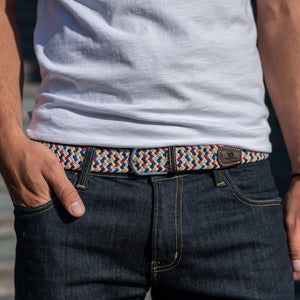 Premium The Rotterdam Woven Elastic Stretch BillyBelt Belt