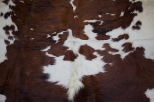 Hanlin tri colour cowhide skin rug