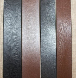 Milano 100% Full Grain Leather Belt in Black or Brown