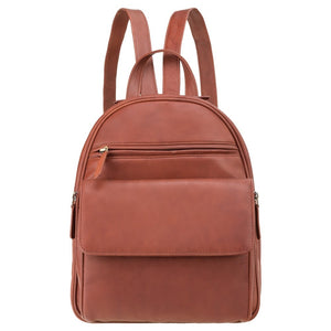 Visconti Gina Ladies Brown Leather Backpack