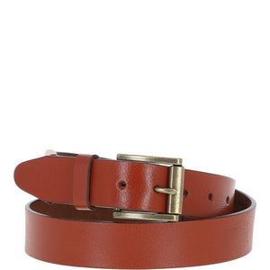 Ashwood Leather 100% Buffalo Hide Tan Leather Belt