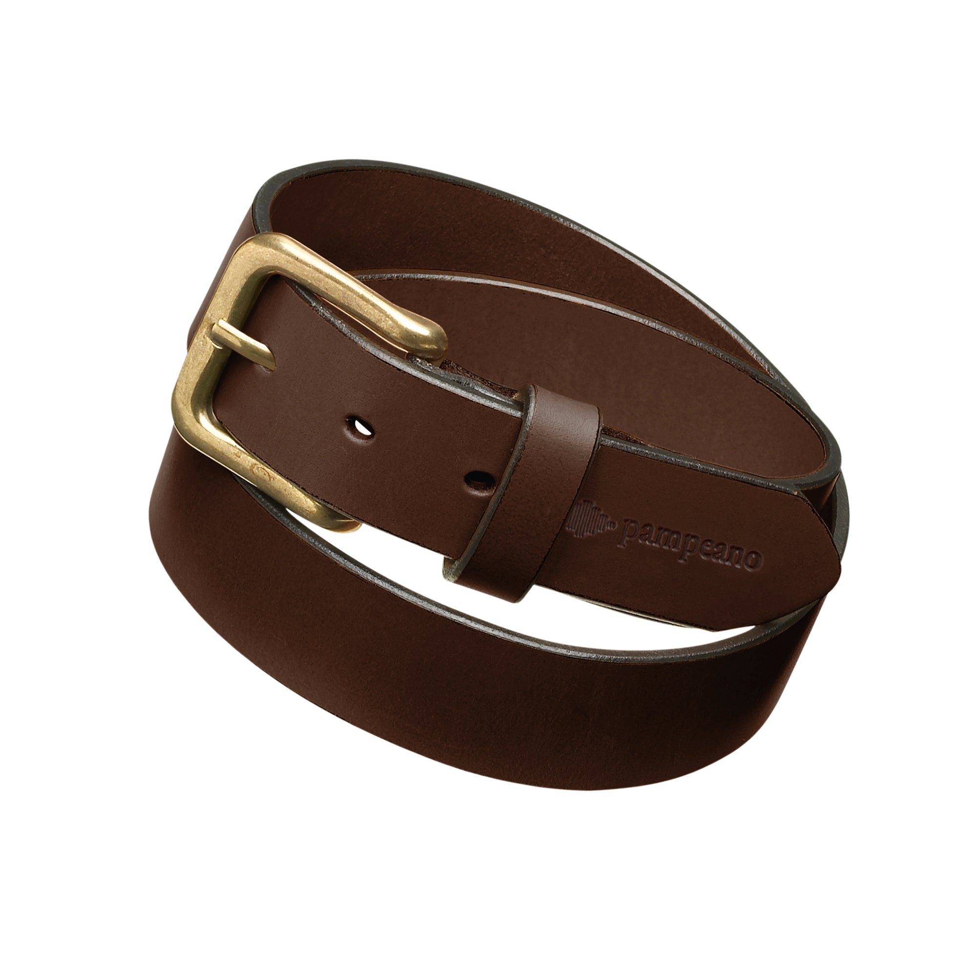 Pampeano Papa Brown Vegetable Tanned Leather Belt