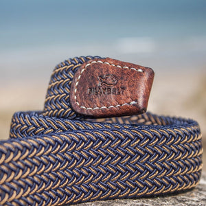 BillyBelt Premium Woven Elastic Stretch Belt The Havana